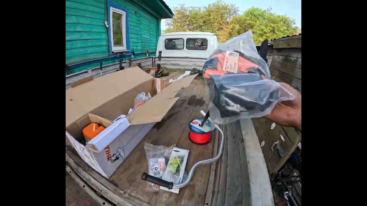 Зачем я купил Stihl FS 250 ? Распаковка#husqvarna #stihl