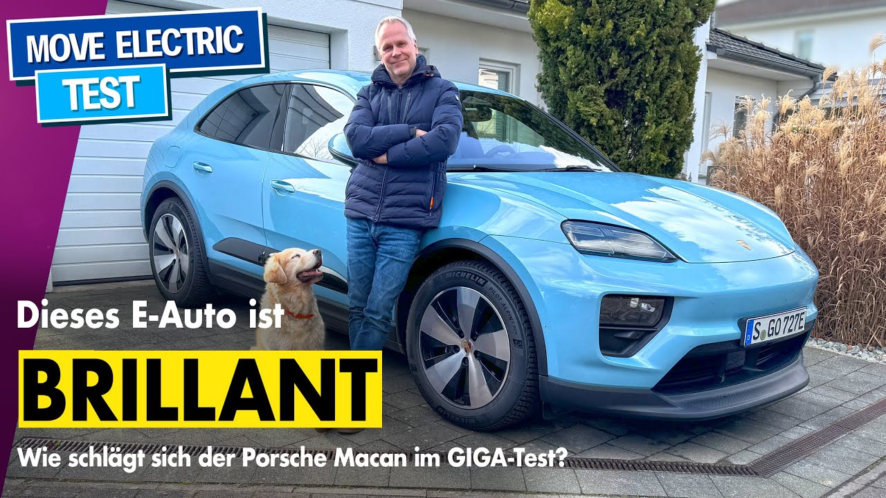 Porsche Macan electric - Wie hoch ist die Autobahn Reichweite - Wie schlägt er sich im GIGA-Test?