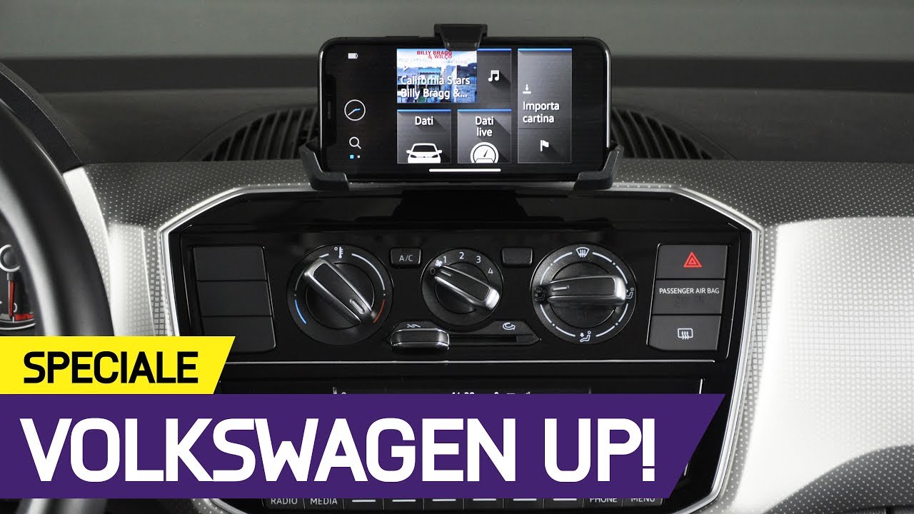 Volkswagen Up!: il sistema Composition Phone e l'app maps+more alla prova