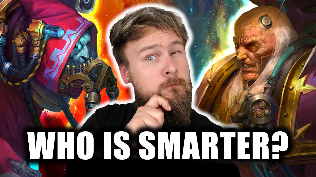 40K's Mad Scientists: Fabius Bile VS Belisarius Cawl | Warhammer 40K Lore