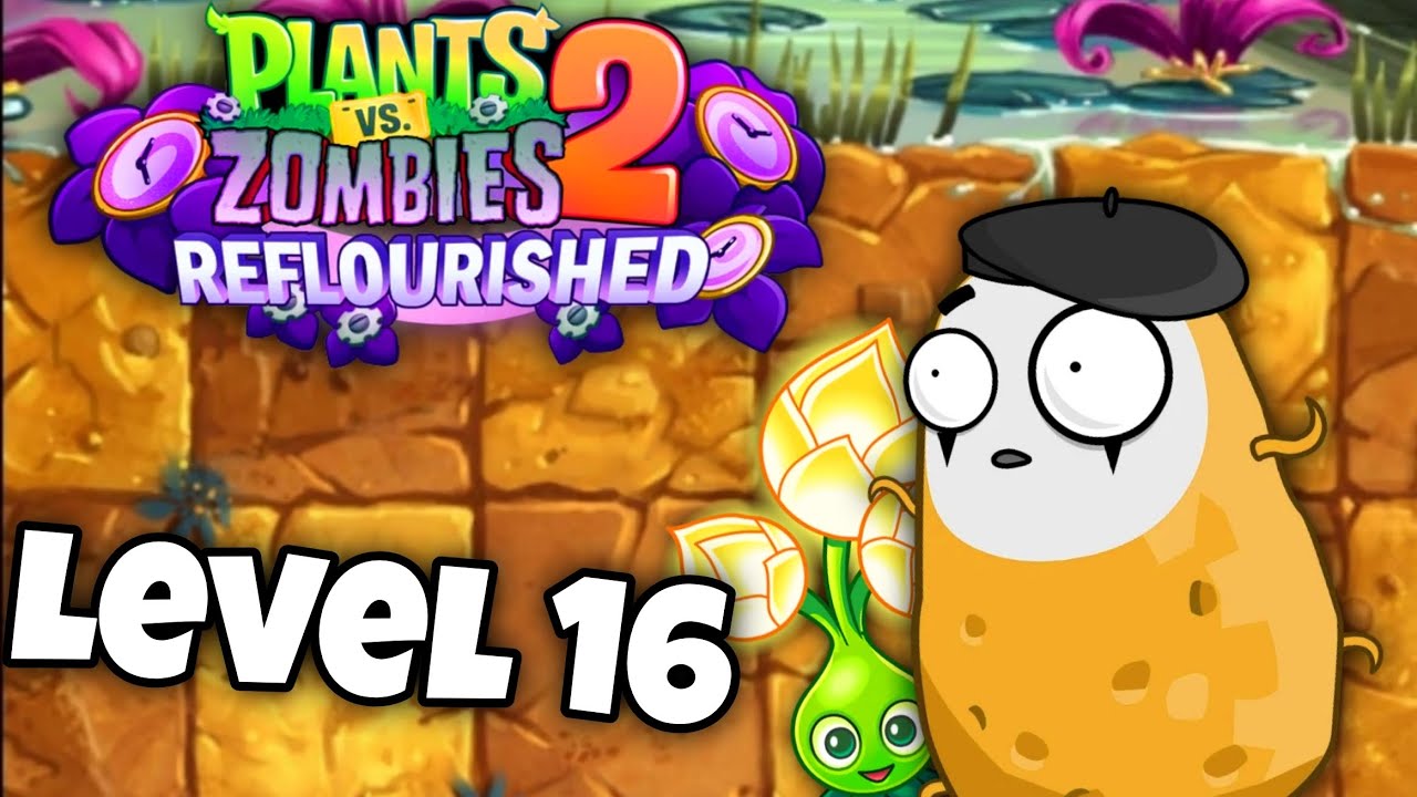 PvZ 2 Reflourished | Nature's Trail Of Peril Level 16