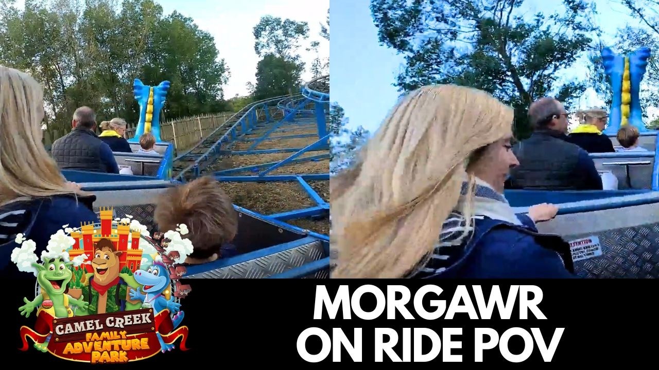 Morgawr Roller Coaster on Ride Pov Camel Creek