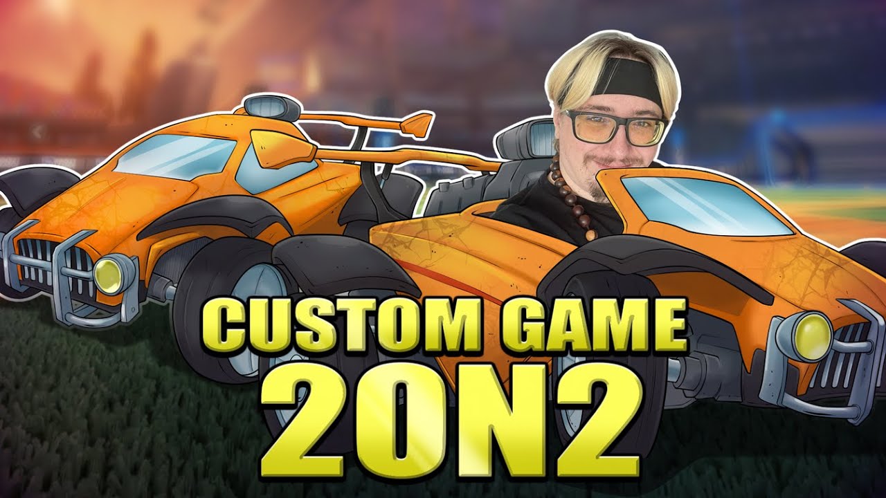 CUSTOM GAME 2ON2 🚀 - ♠ Rocket League ♠