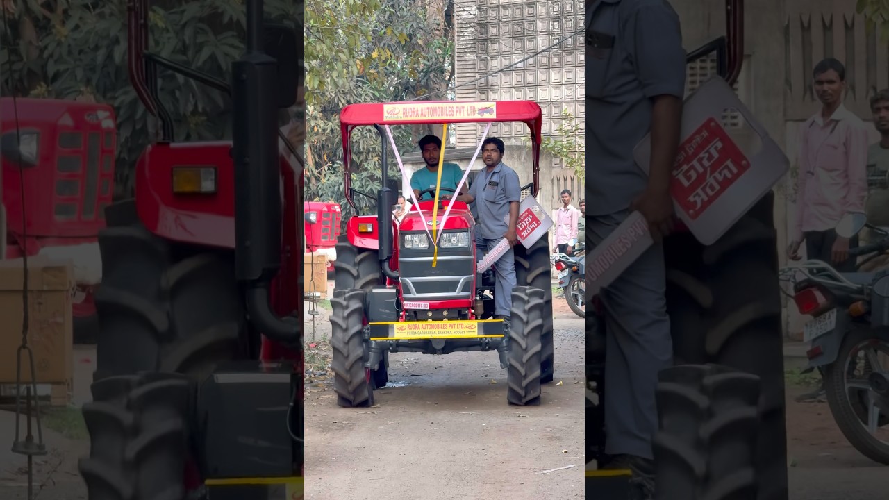 Mahindra 575 DI YUVO Tech+ 4WD #mahindratractor #tractor #trending #farming
