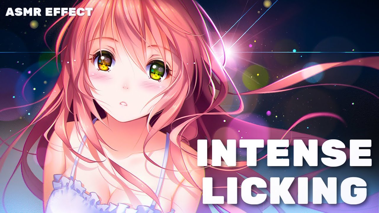 [ASMR Effect] Fast and Aggressive Ear Licking 💝 Intense Sounds (No Talking)