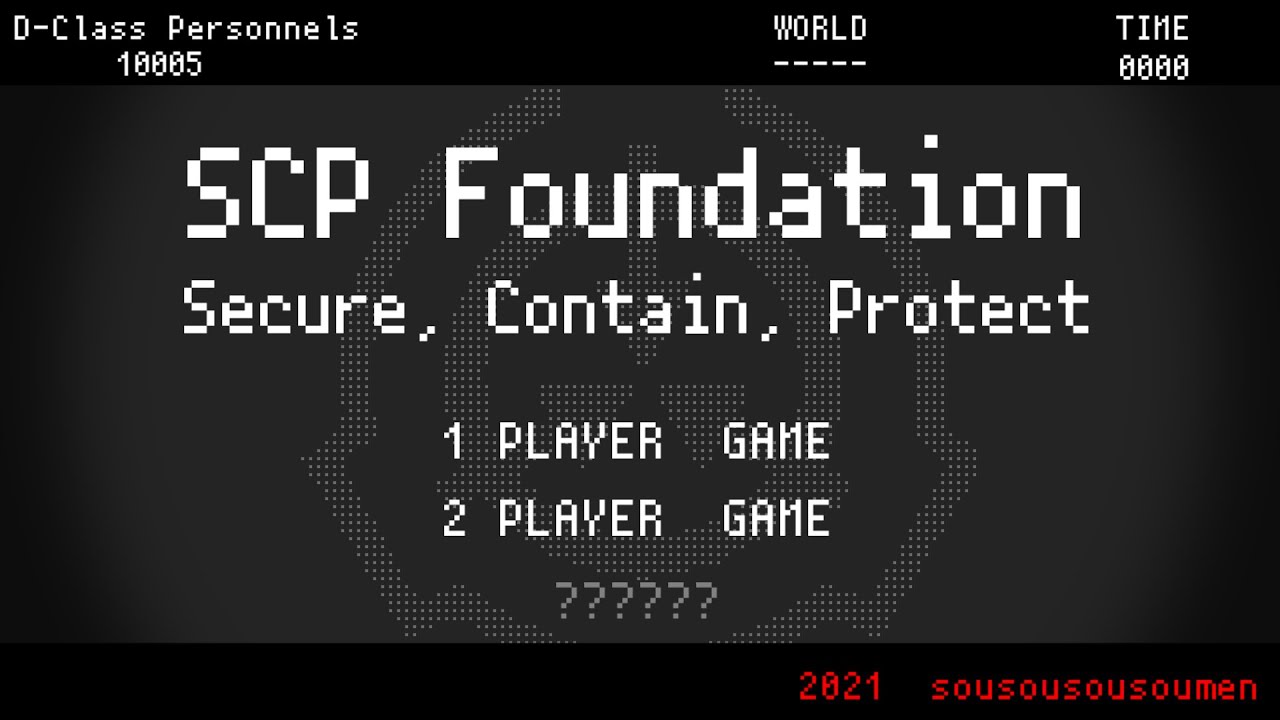 【SCP】SCP GAME【MAD】