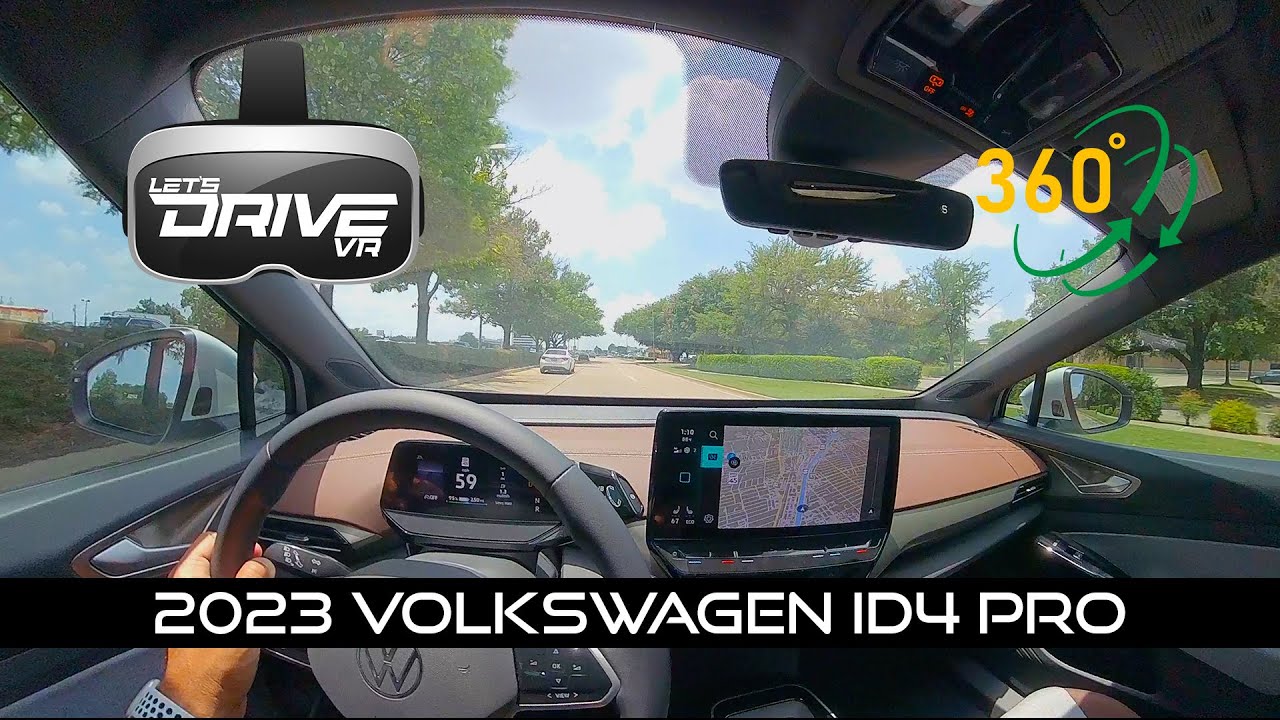 2023 Volkswagen ID4 Pro  -  Let&rsquo;s Drive VR - 360 View First Person Driving