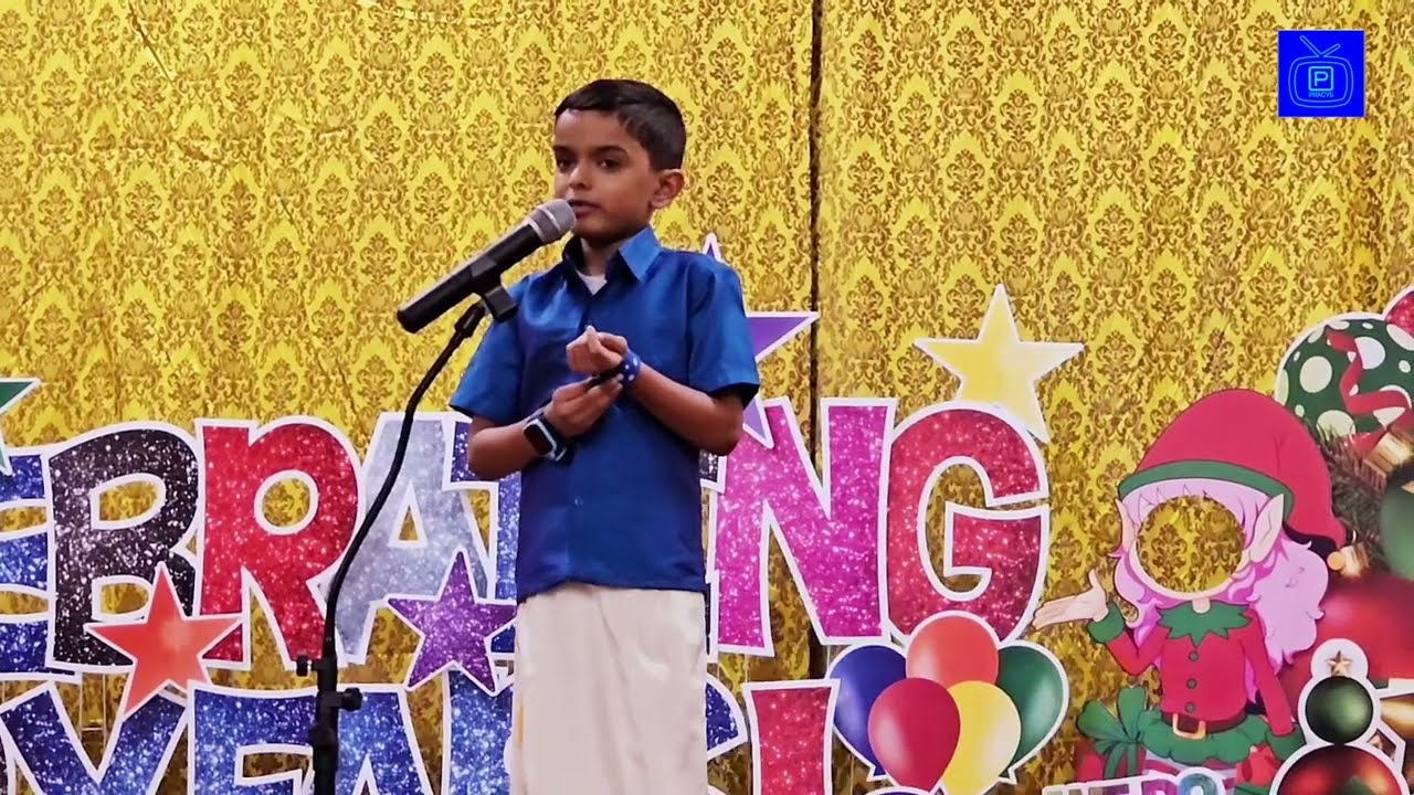 Kisshaun's 1st Tamil speech  about Thirukkural