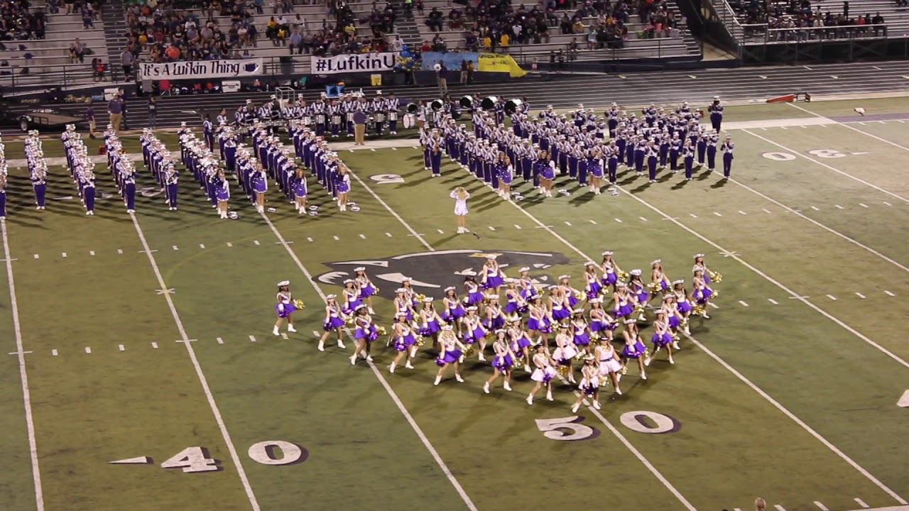 2018 Lufkin Panther Pride Drill Team Pom Routine