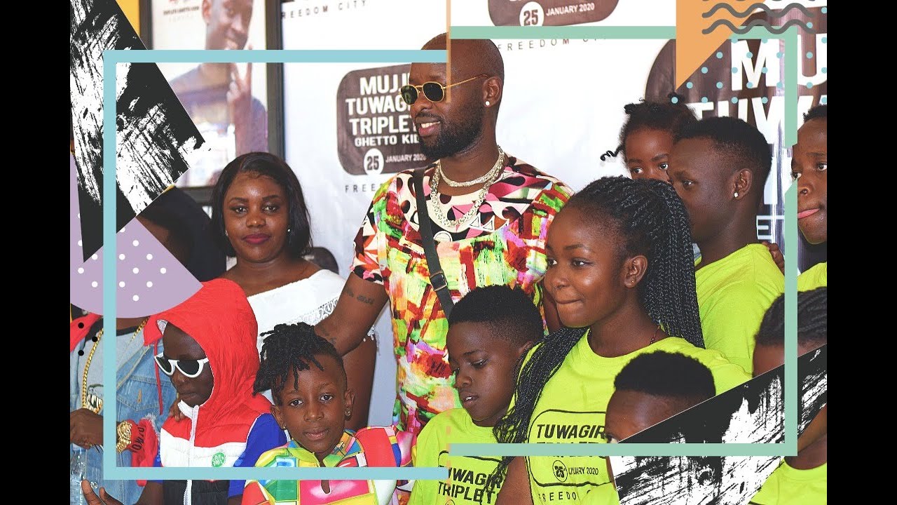 Eddy Kenzo proud as Triplets Ghetto Kids dedicate 2020 concert to fallen brother Alex Ssempijja