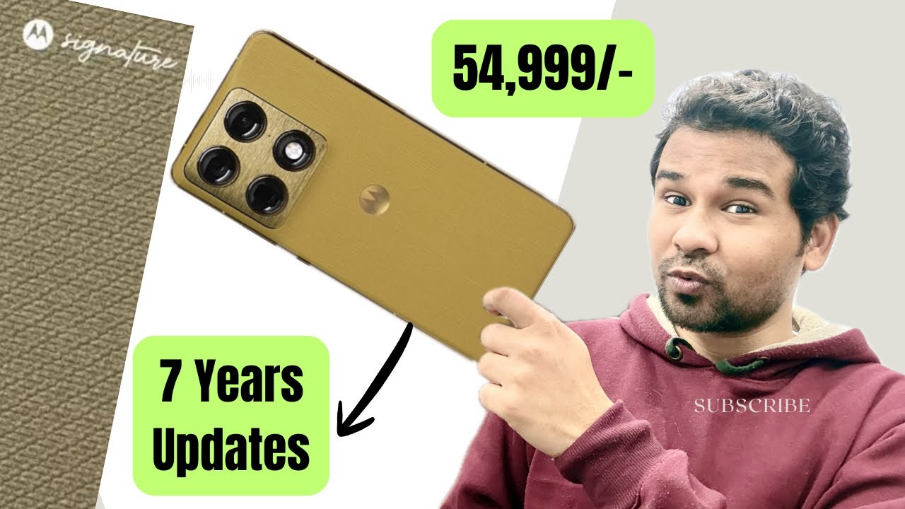 Motorola Signature First Look🔥🔥🔥165Hz, SD8Gen 5 Flagship Phone 