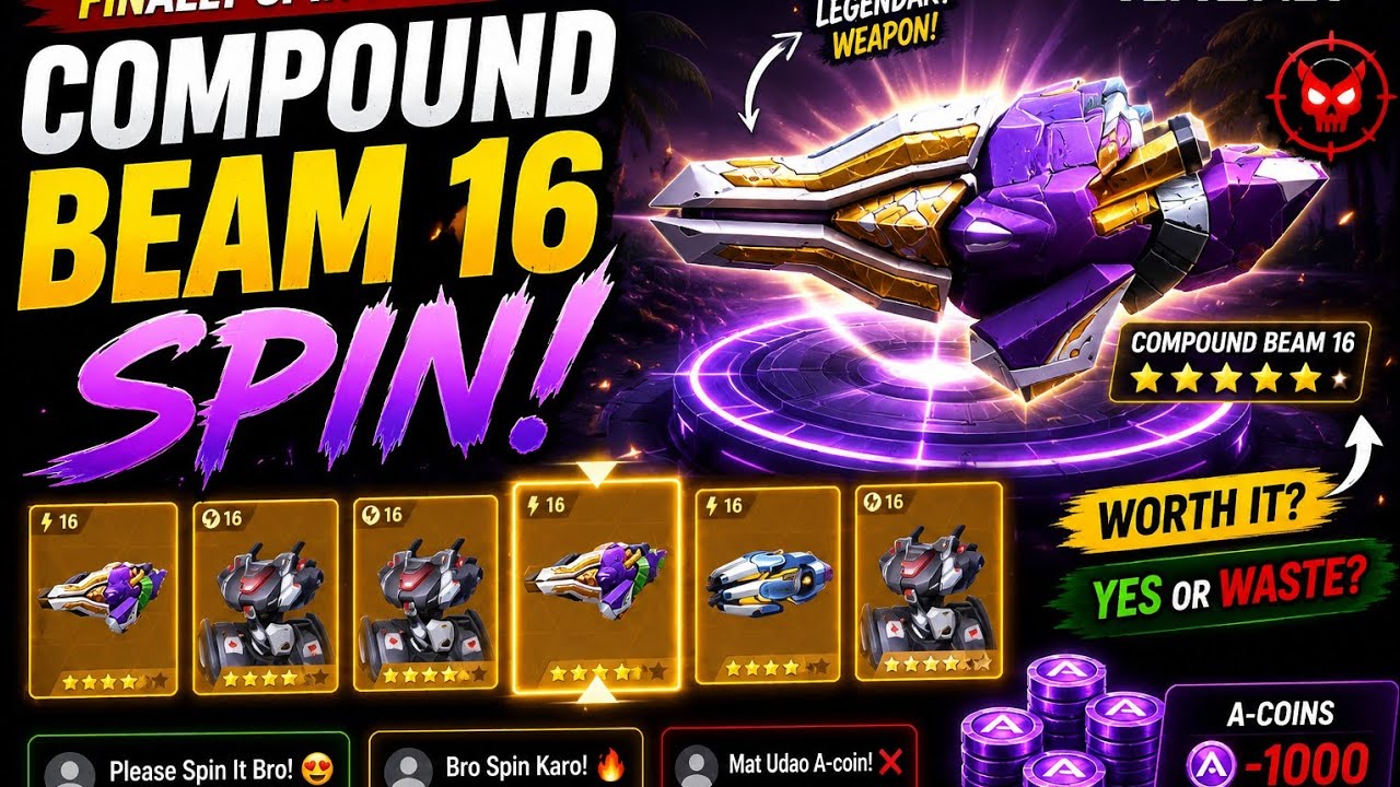I FINALLY SPUN COMPOUND BEAM 16 😭🔥 | Worth It or Waste?