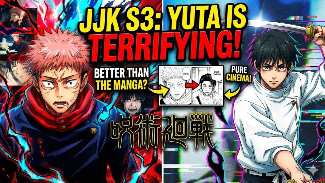Jujutsu Kaisen Season 3: Did The Anime RUIN Yuta? (Manga vs. Anime)