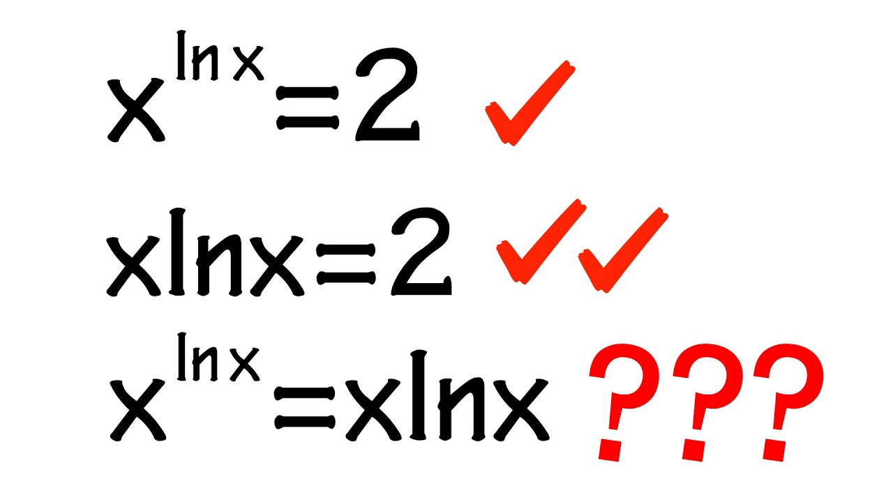 How to Solve Weird Logarithm Equations