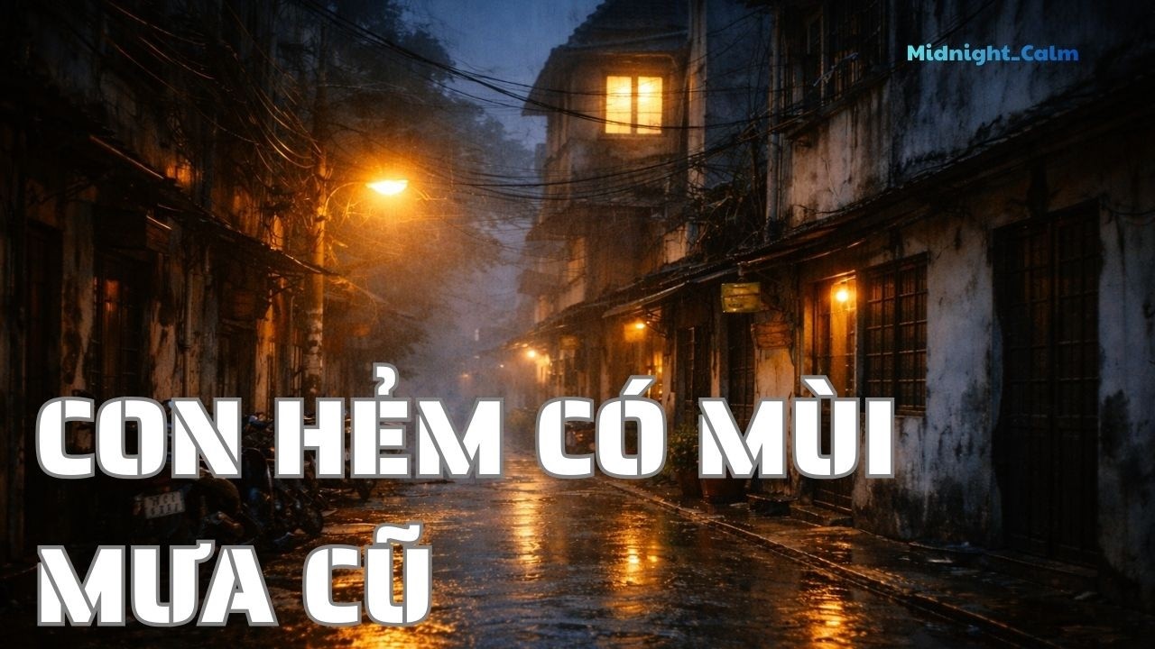 CON HẺM CÓ MÙI MƯA CŨ