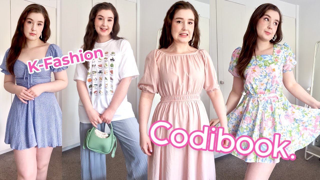 Korean Fashion Try-On Haul | Codibook K-Fashion Review