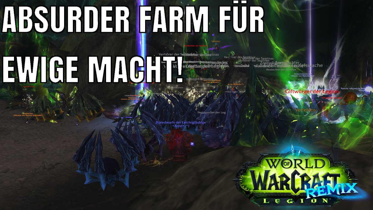 &Uuml;BER 100k EWIGE MACHT in 5 MINUTEN - ganz ohne Raid! Neuer Sentinax-Farm ist brutal stark