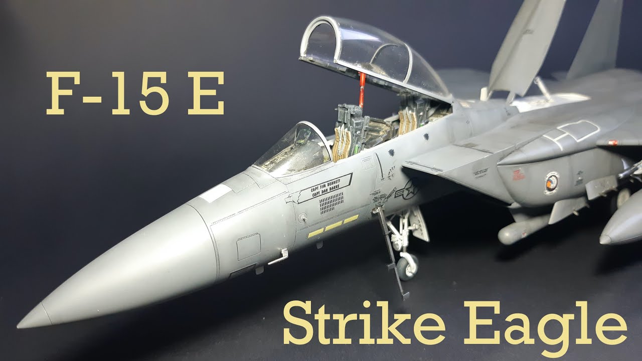 Revell Monogram 1:48 F-15E Strike Eagle - Full Build