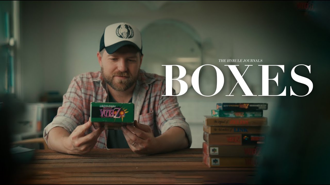 Opening Retro Zelda Boxes for Eighteen Minutes