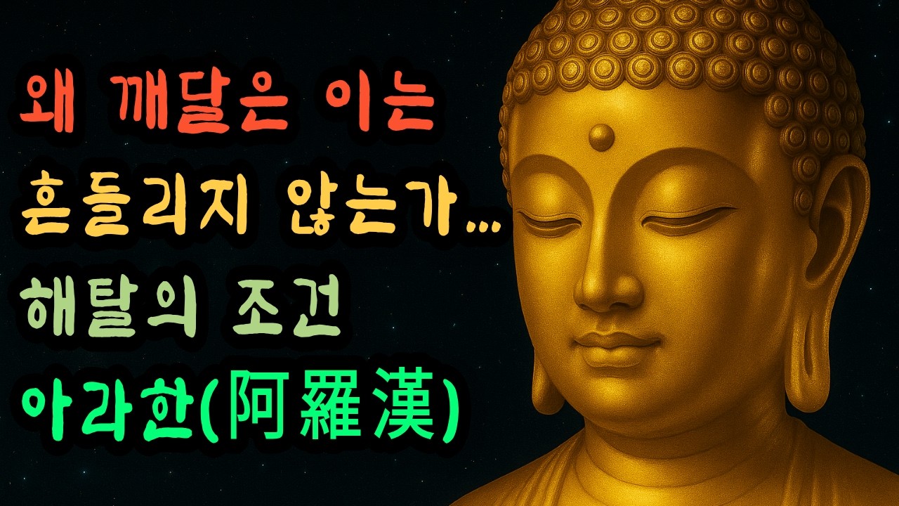 두려움이 사라진 사람, 아라한(阿羅漢)의 삶을 자세히 들여다보다 | 불교명언 | 오디오북 | 부처님가르침 | 부처님말씀 | 명언 |