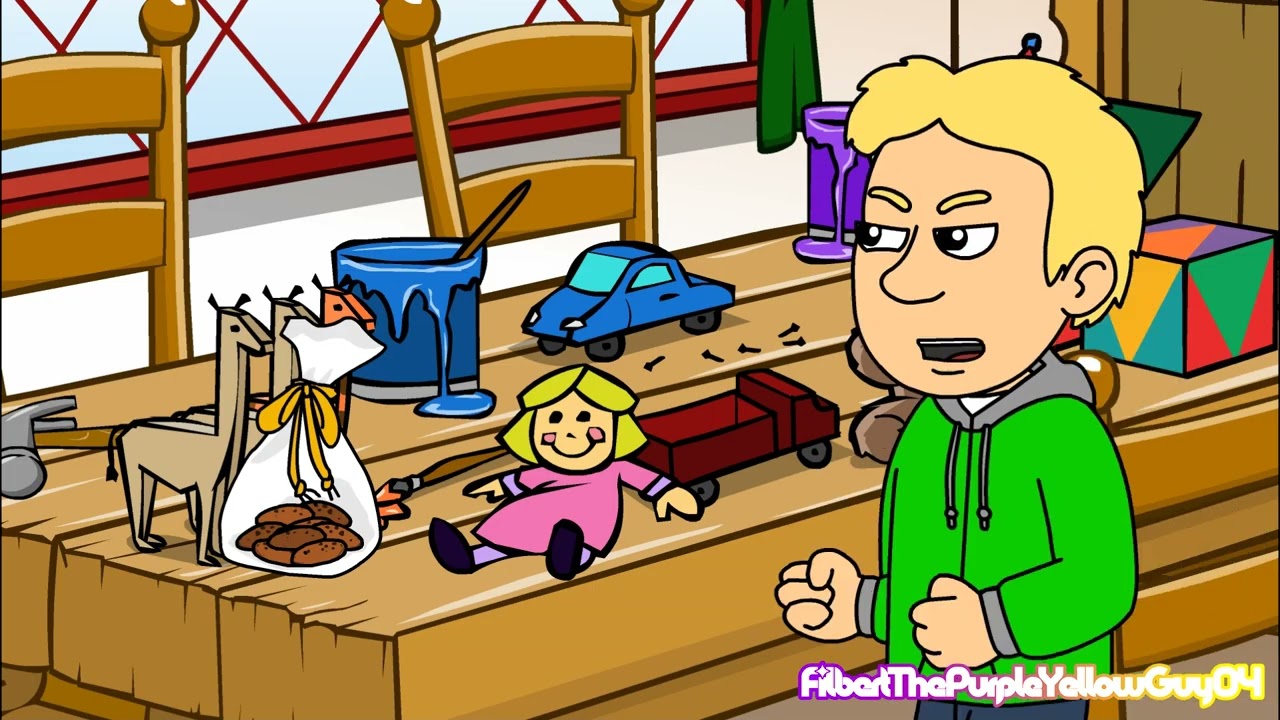 Jack Drinks The Santa's Milk/Steals The Cookies Without Noticing/Grounded