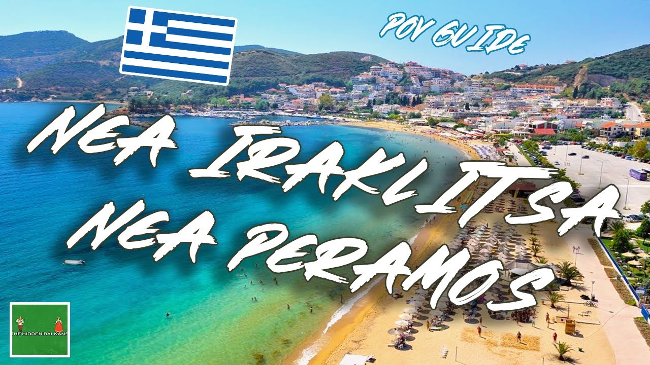 4K Nea Iraklitsa & Nea Peramos: Greece’s Hidden Beach Gems! *THE HIDDEN BALKANS* 🌊✨