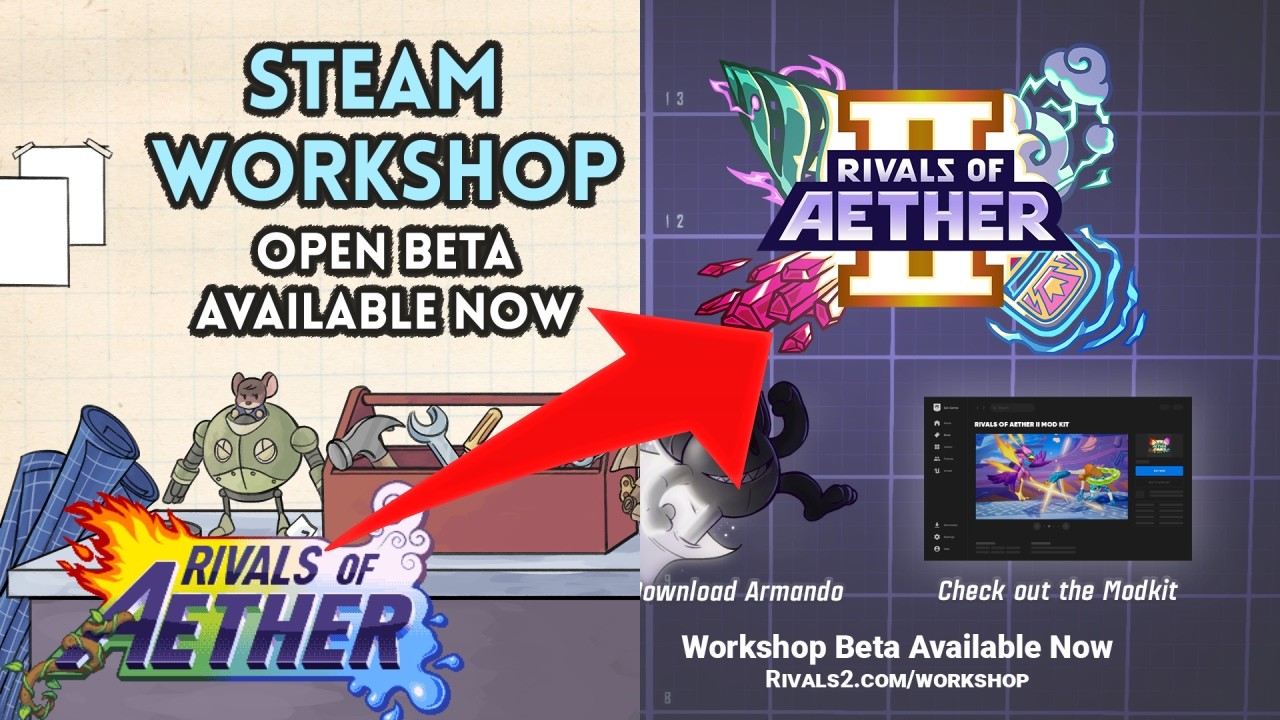 О, на самом деле речь идёт о Rivals of Aether Workshop.