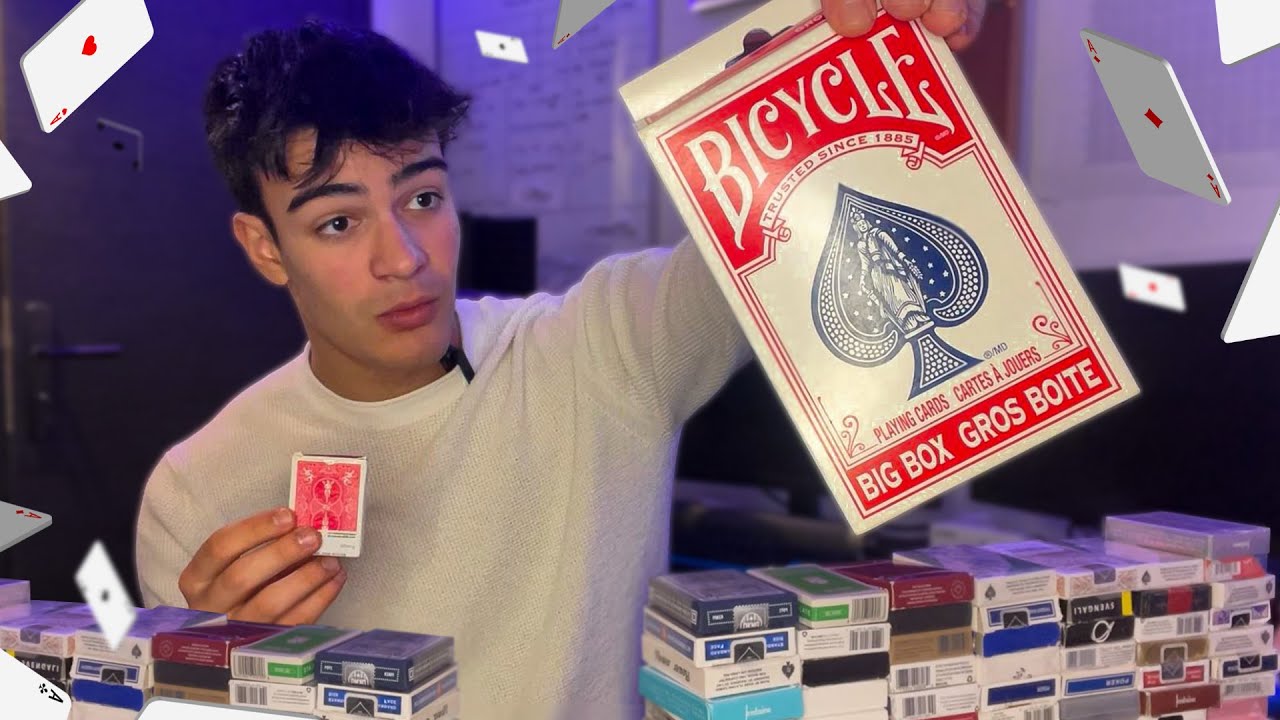 MA COLLECTION COMPLETE DE CARTES ( ça fait beaucoup )