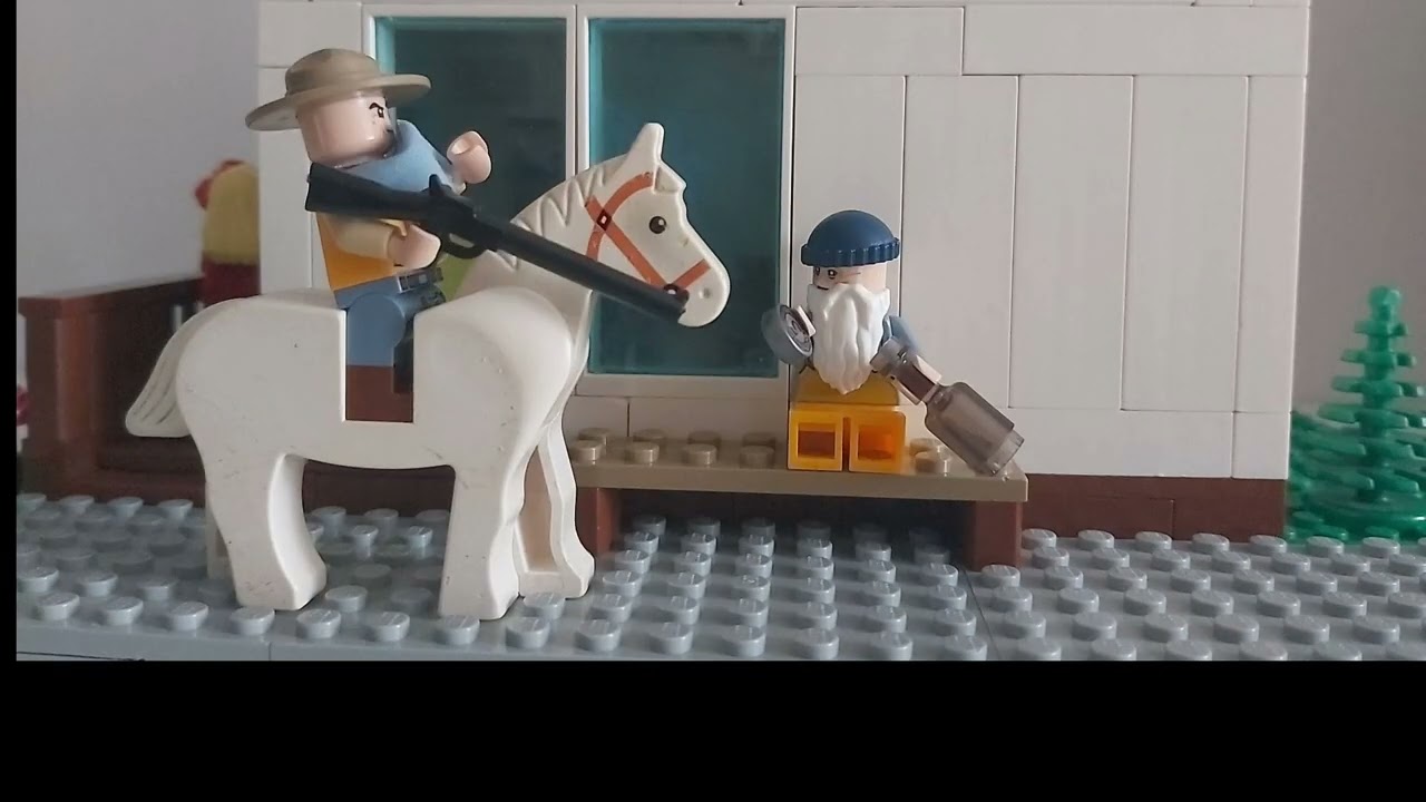 Lego Makieta Poczty#lego #western #makieta