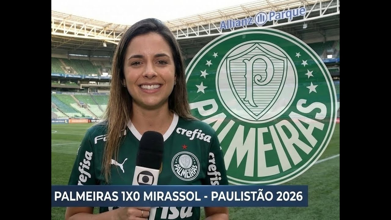 MELHORES MOMENTOS: PALMEIRAS 1X0 MIRASSOL - PAULISTÃO 2026