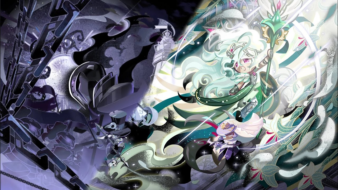 Silent Salt Cookie + White Lily Cookie (Dawnbringer) Gacha Pull Animations (JPN Dub)