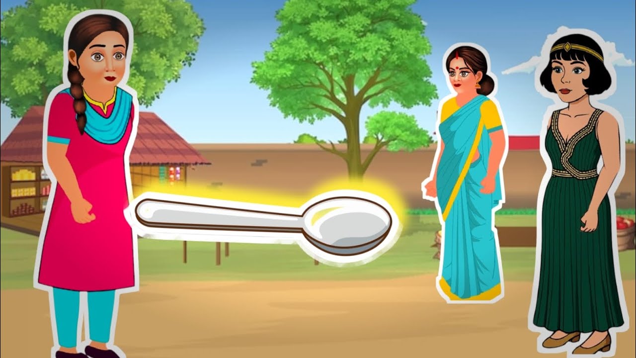 Ek Chhoti Ladki Aur Uska Jaadui Dhaba 🍛 | Full Hindi Cartoon Story