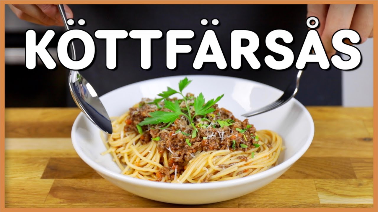 Ni frågade om det: Spaghetti med Köttfärssås!