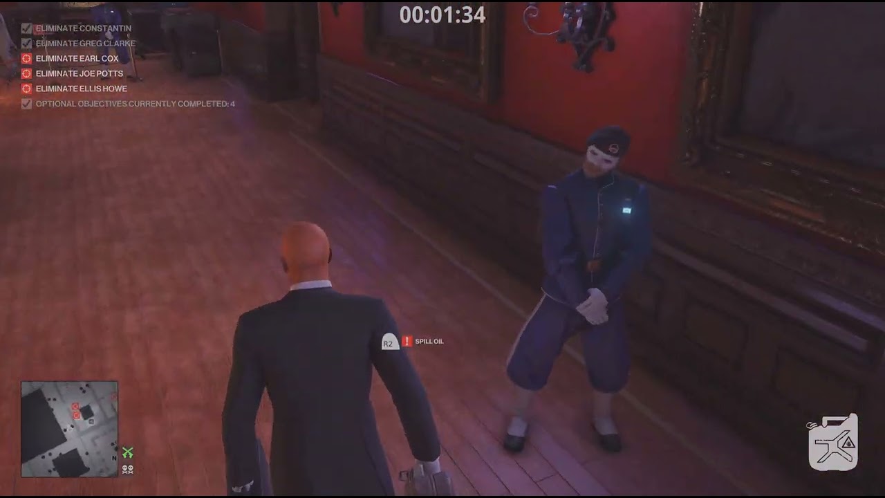 HITMAN 3 WOA - BCR Vol. 70 - Butler Dressed In Black - 00:02:52