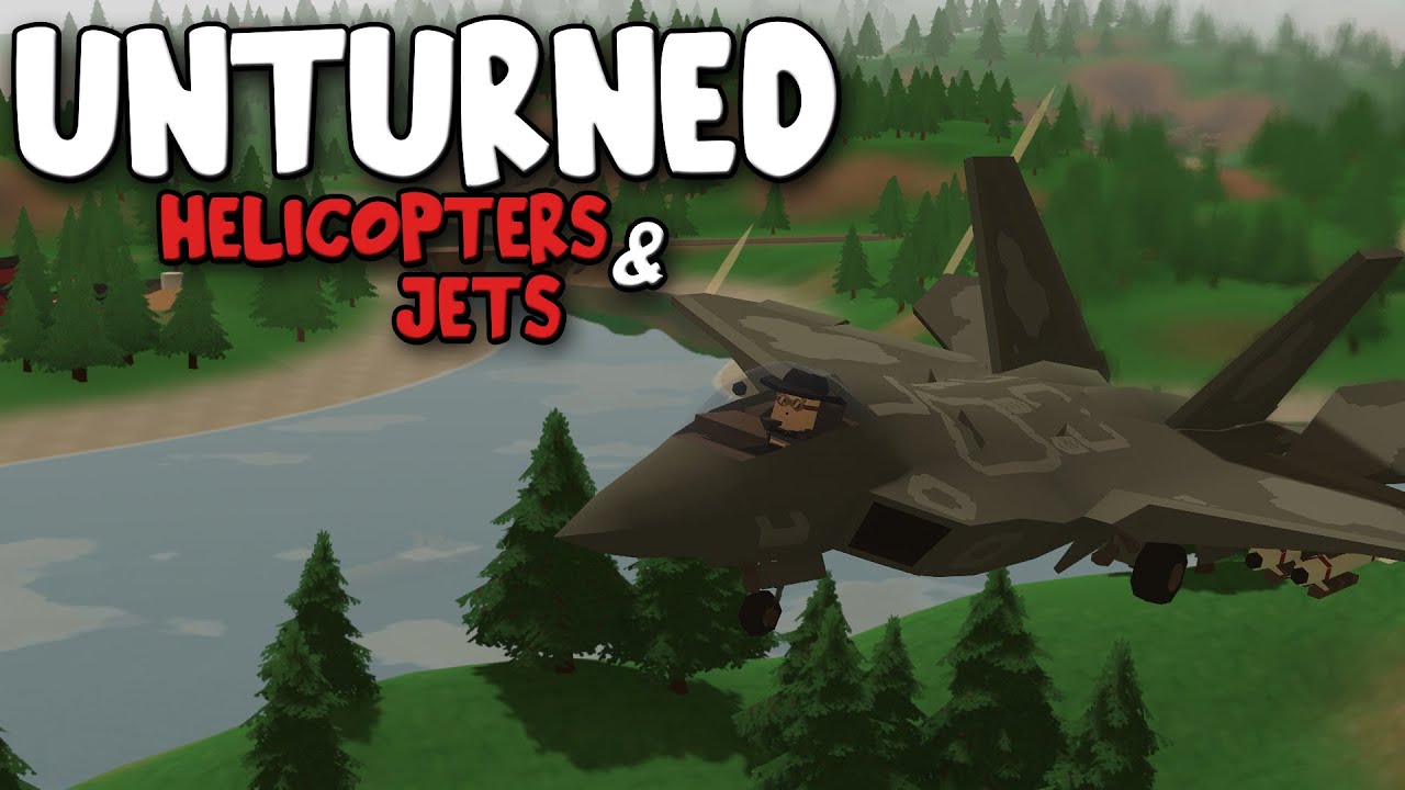 ЭТИ НОВЫЕ ВЕРТОЛЕТЫ И САМОЛЕТЫ УДИВИТЕЛЬНЫ (Unturned)