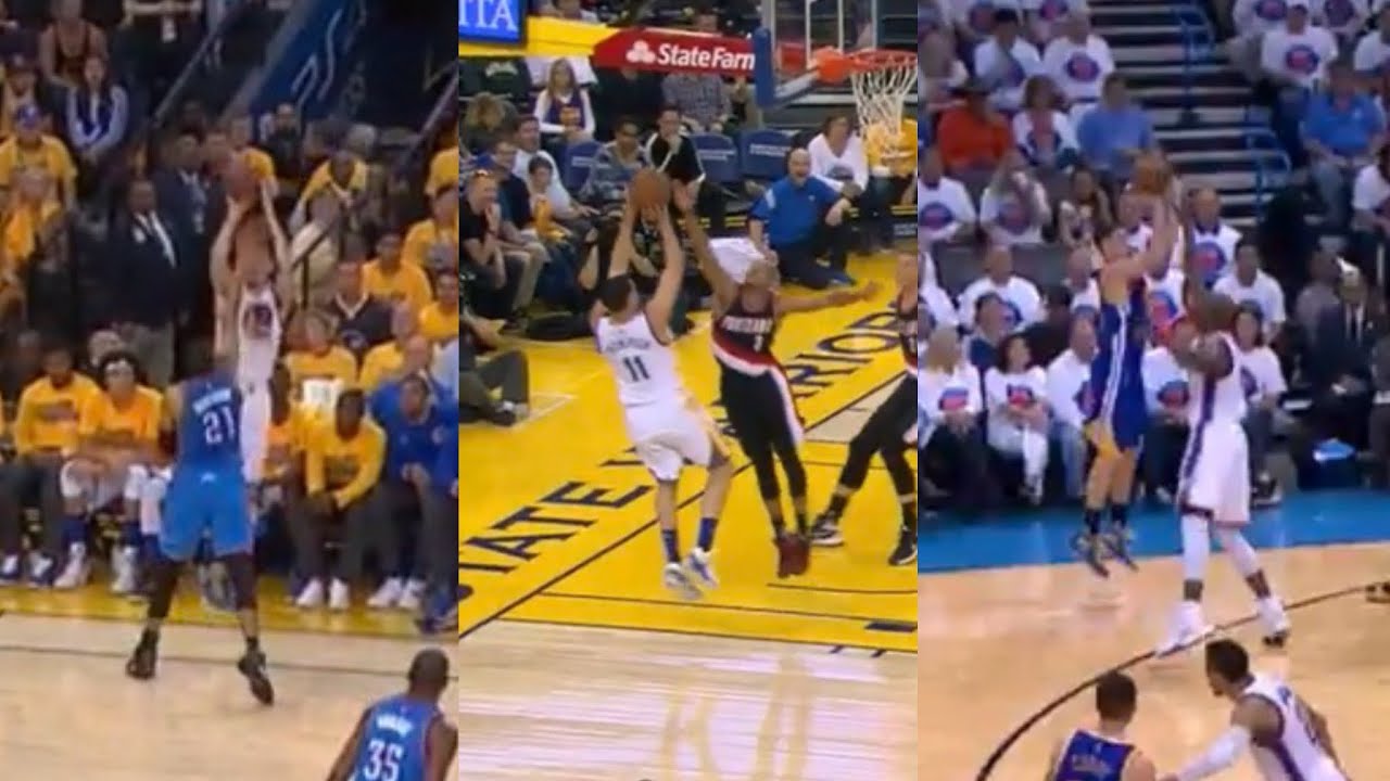 Klay Thompson 2015-16 shotmaking