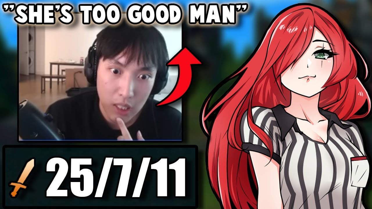 Doublelift meets my katarina ʕ •̀ ω •́ ʔ