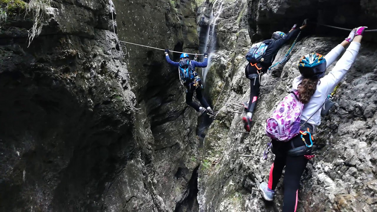 4k via ferrata Postalmklamm