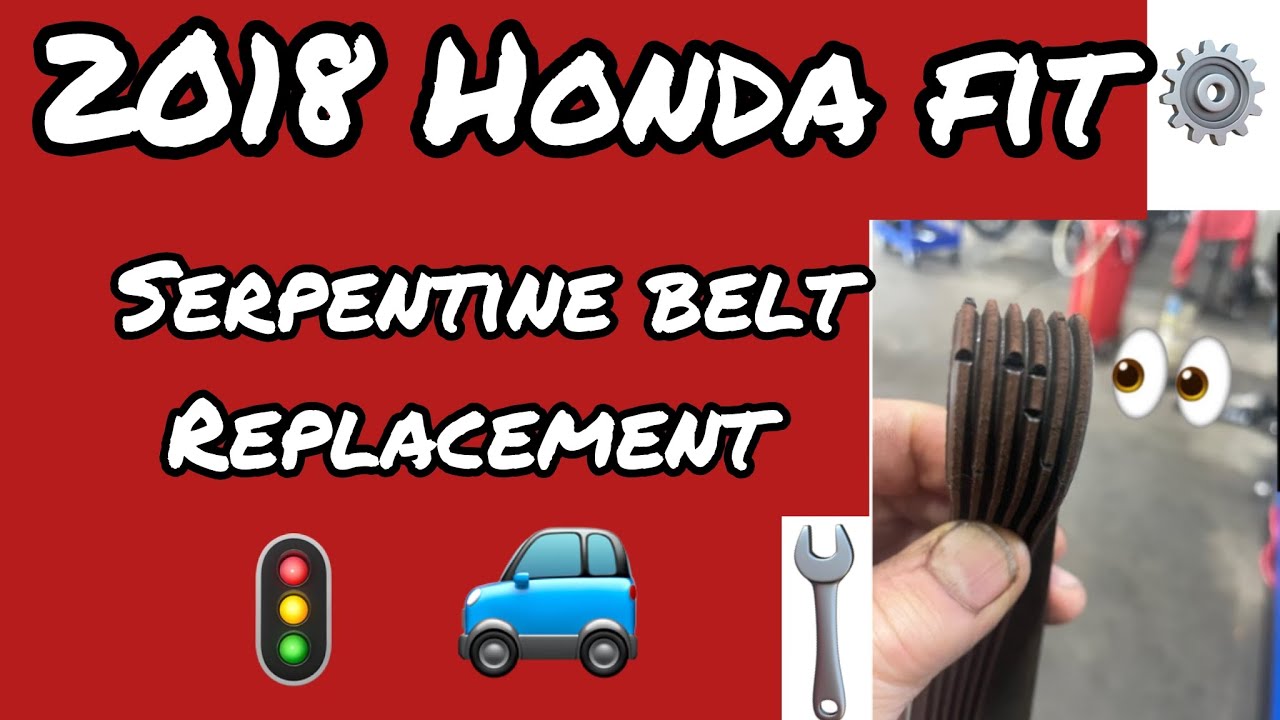 Замена ремня ГРМ Honda Fit 2018 года выпуска