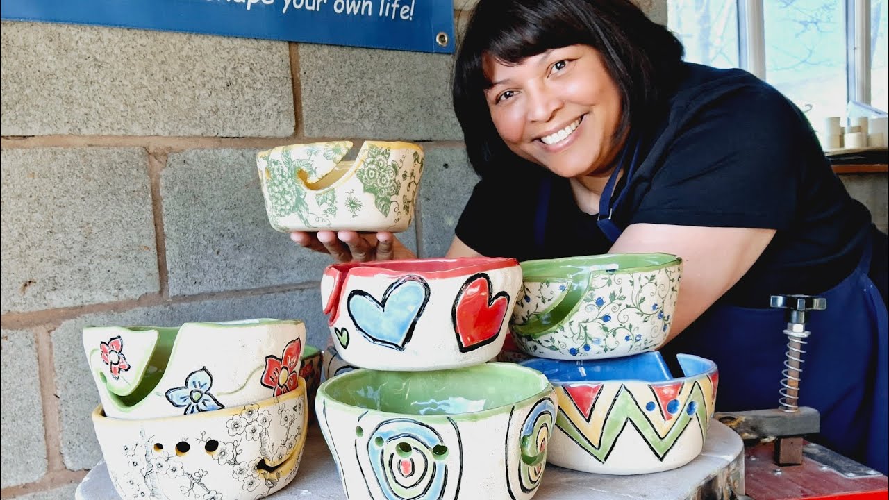 Kiln Opening, WONDERWOOL WALES, Yarn Bowls NEXT SHOW – 26th & 27th April 2025😊  #pottery #homestudio