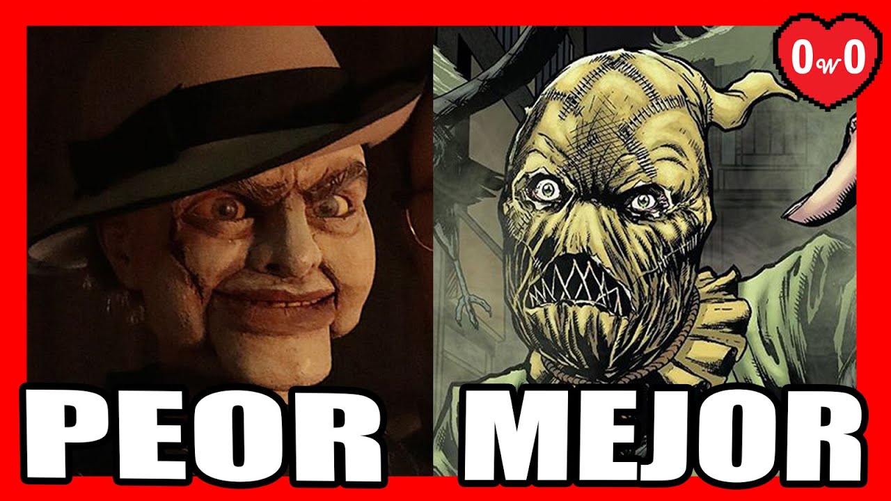 PEOR a MEJOR VILLANO de BATMAN para Halloween