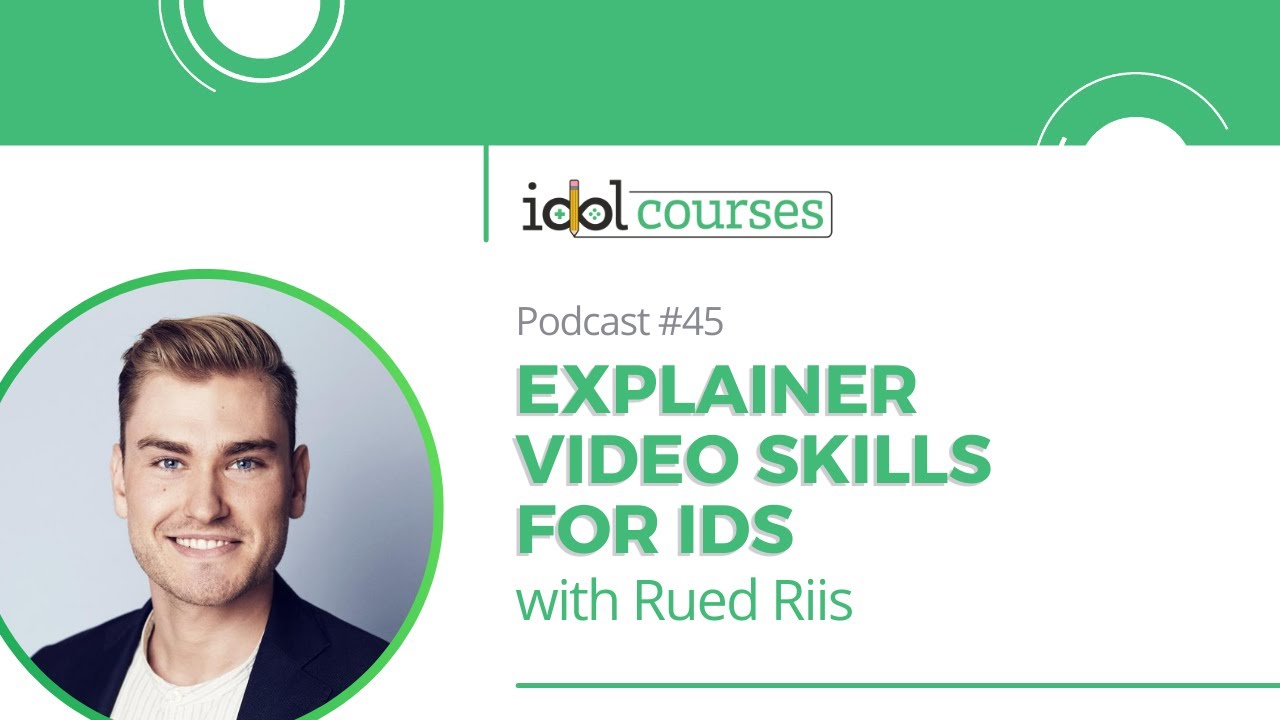 Explainer Video Skills for Instructional Designers with Rued Riis