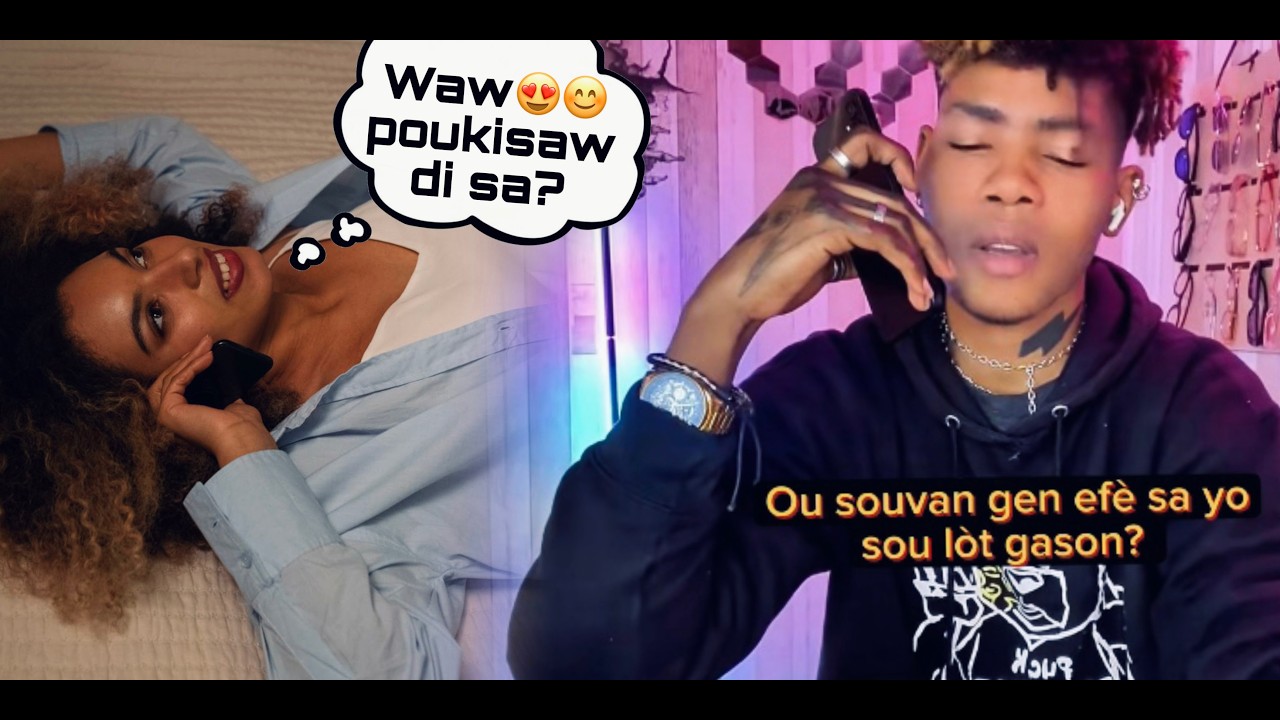 3 Bèl grenn kesyon pou poze yon Fi lèl😍damou li pap konnen