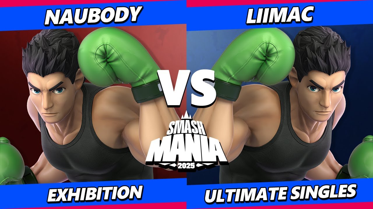 SmashMania 2025 - NauBody (Little Mac) Vs. LiiMac (Little Mac) Smash Ultimate - SSBU