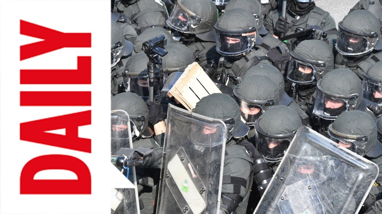 Kein Ende der G20-Krawalle: Polizei r&uuml;stet sich mit weiteren Hundertschaften / BILD DAILY 7.7.17