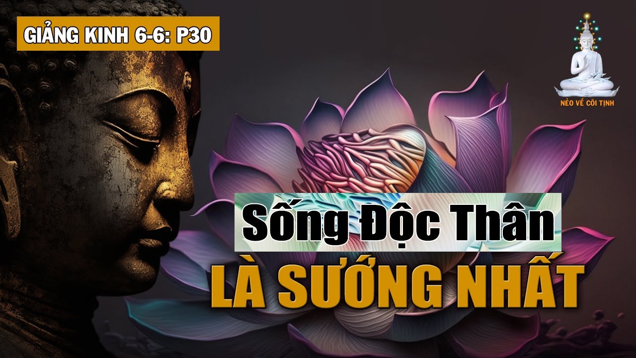 Cái Gì Khái Niệm Thì Mỗi Cái Đều Khác Nhau Nhưng Đều Là Pháp | Giảng Kinh 6-6 phần 30