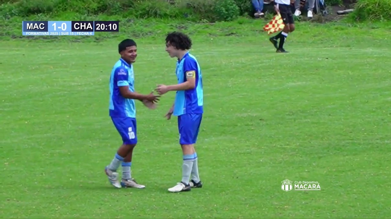 Resumen | Macar&aacute; vs Chacaritas | Formativas 2025 | Sub 15