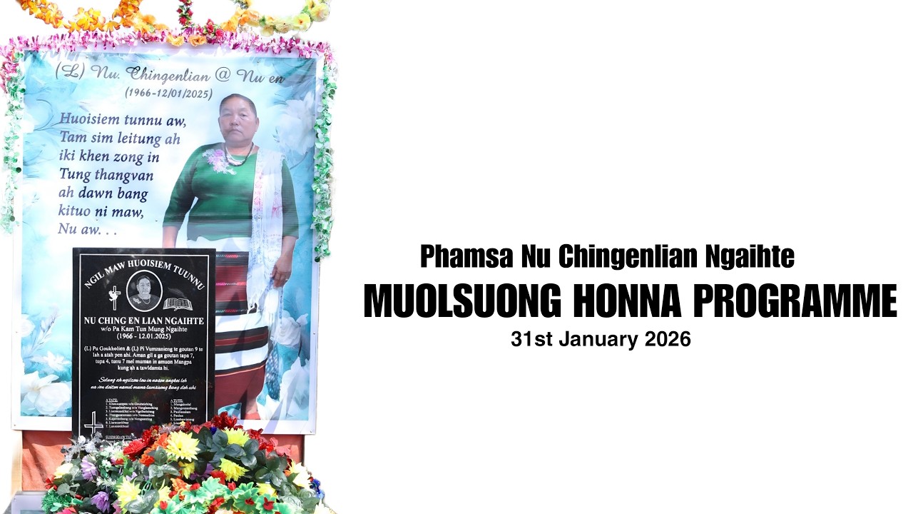 Phamsa Nu Chingenlian Ngaihte Muolsoung Honna Programme | 31st January 2026