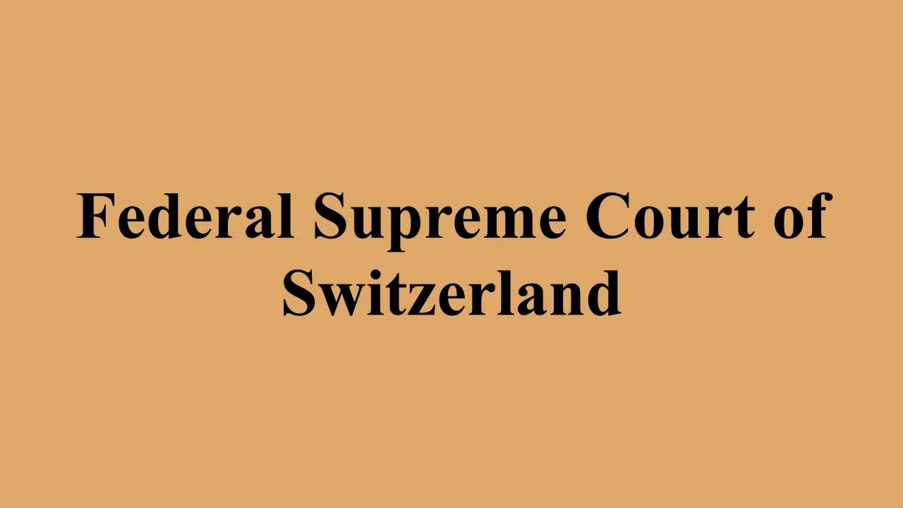Federal Supreme Court of Switzerland