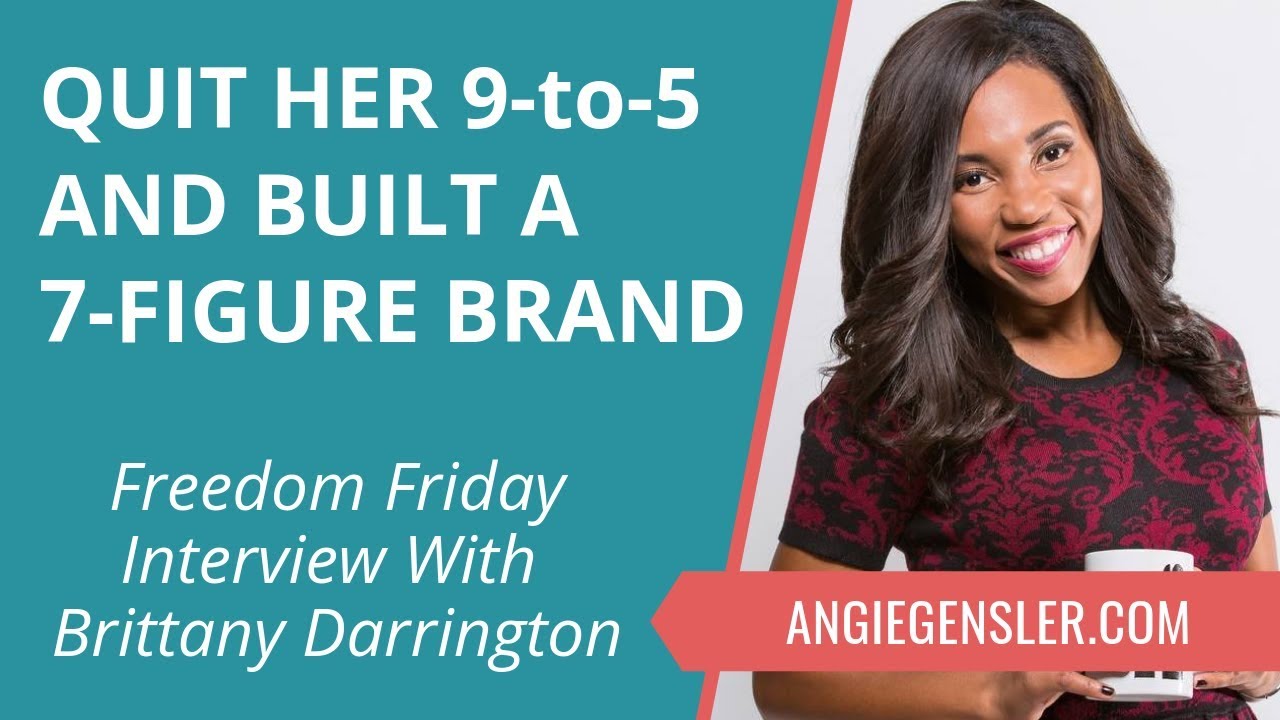 Freedom Friday Interview with Brittany Darrington ~ Sept 28, 2018
